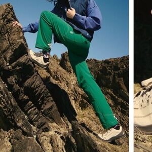 Free People Cascade Straight Leg Pants, Heritage Green, Medium, NWT